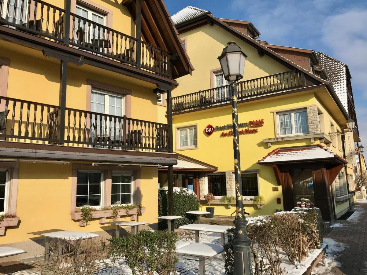 Best Western Plus Au Cheval Blanc A Mulhouse Baldersheim Exterior foto