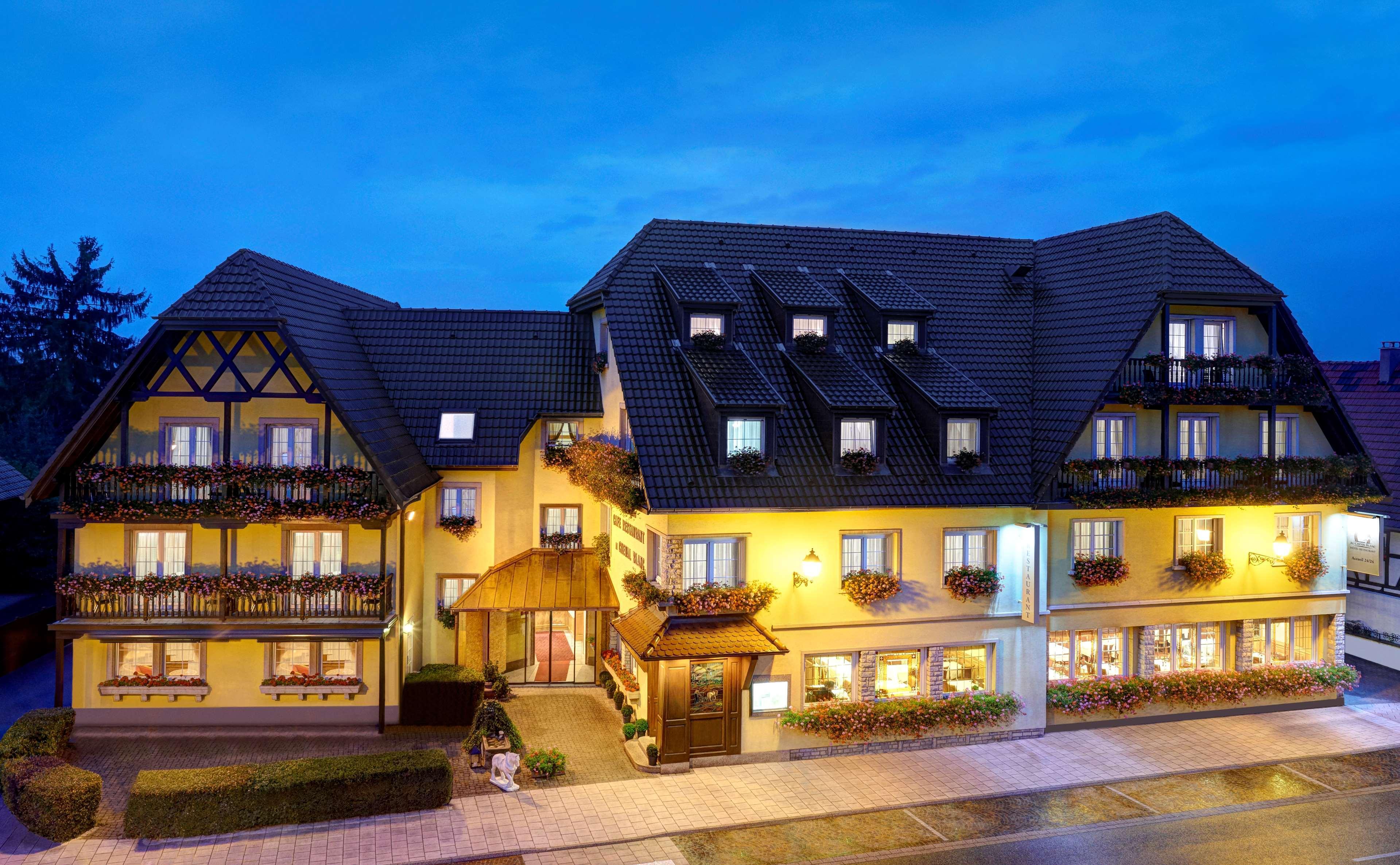 Hotel Best Western Plus Au Cheval Blanc A Mulhouse Baldersheim Exterior foto