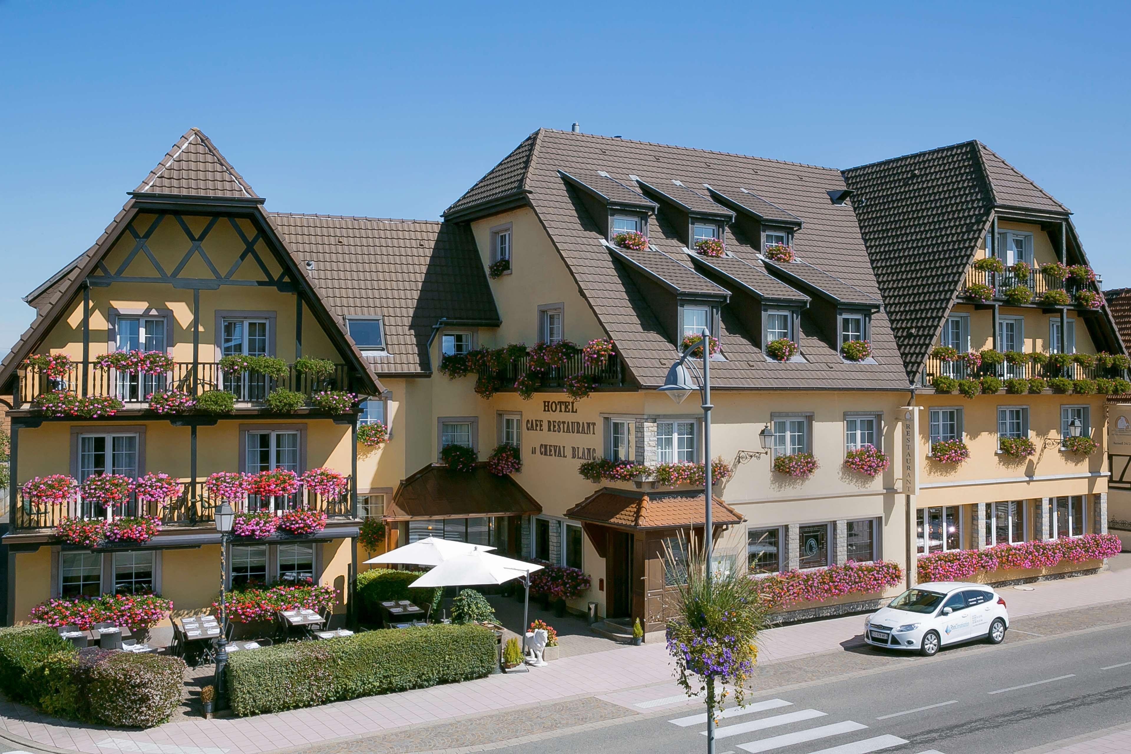 Hotel Best Western Plus Au Cheval Blanc A Mulhouse Baldersheim Exterior foto